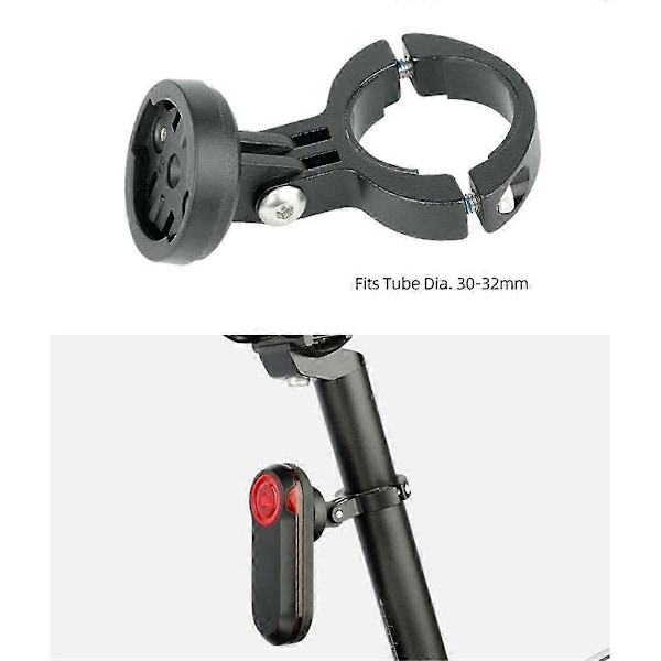 Sykkelsete Skinne Baklys Brakett Setepinne Feste Lampestativ for -Varia Radar Rearview RTL510 5