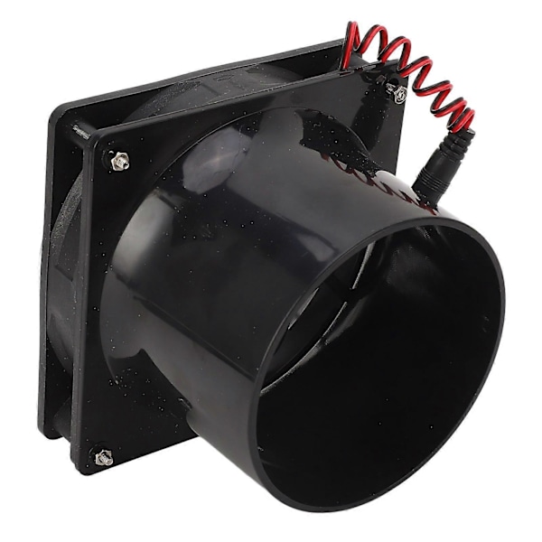 Solcellsdriven Fläkt Effektiv Värmeavledning Ventilation 50W Solpanel Fläkt Kit 512V