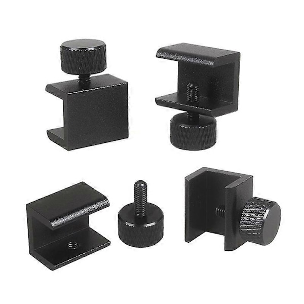 4 stk. Glas Seng Clips Klemmer Justerbar Aluminium 3D Printer Opvarmet Seng Fiksering