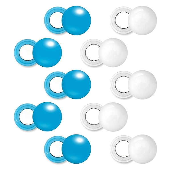 10 Par Løbe Startnummer Magneter, Magnetiske Løbe Startnummer Clips Marathon Startnummer Clips Løbe Startnummer Spænder Startnummer Fa