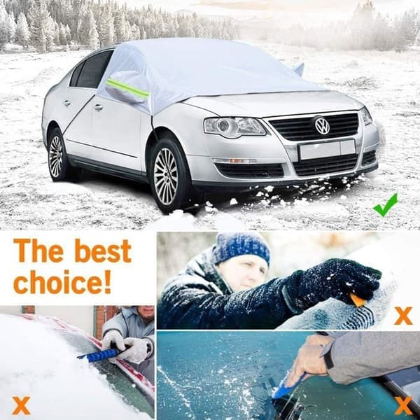 Windshield Cover - 225x145cm - Winter Protection - UV Resistant - Foldable