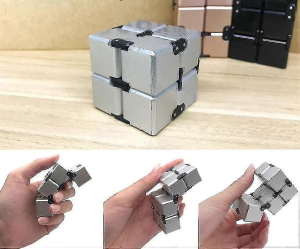 Ny Block Cube Høj Kvalitet Infinity Cube Hånd Spinner Sm62728
