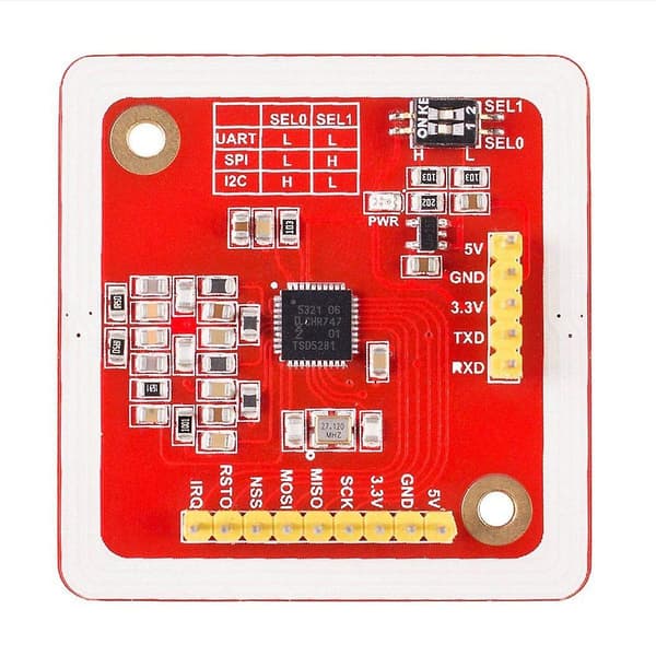 Near Field Communication Reader Module Kit PN532 NFC NXP RFID Module V3 Kit I2C SPI HSU med S50 Wh
