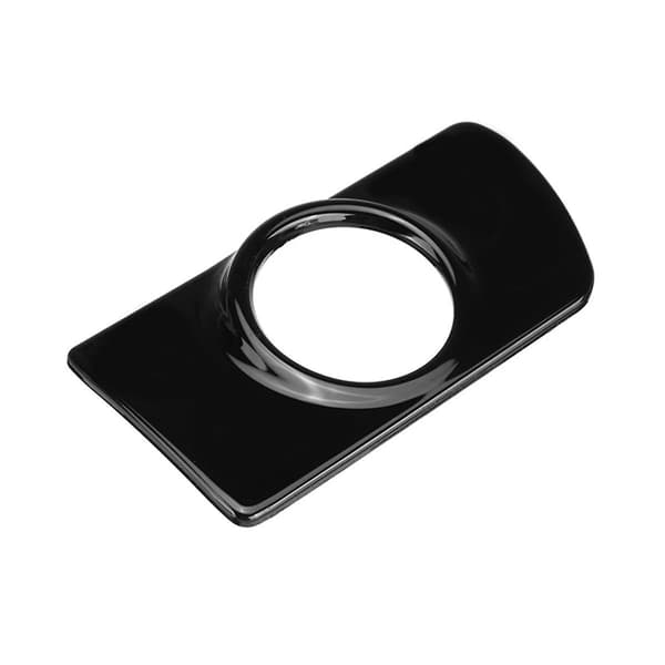 Blank Sort Måler Pod Adapter Instrumentbræt Dæksel Til For H 2004-2010 Rhd