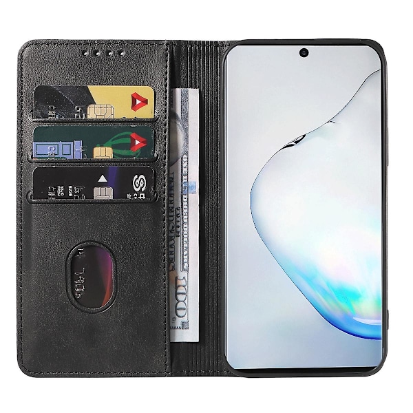 Magnetiskt stängbart läderfodral för Samsung Galaxy Note10+