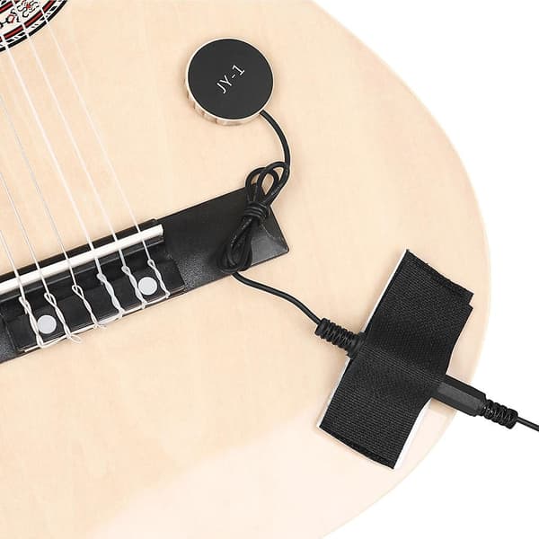 Gitarr Passiv Pickup Stabil Kontaktmikrofon Transducer Lim