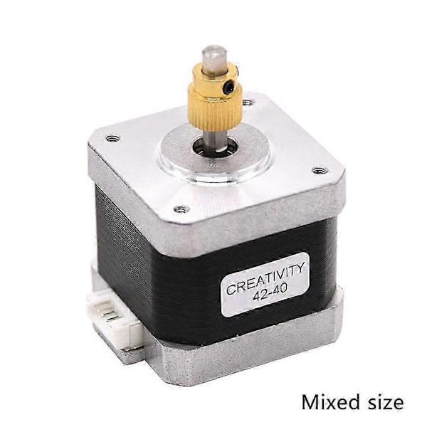 För Ender-3 Stepper Motor 42-40 med 40 Tänder Mässing Extruderingsdrev för Ender-5