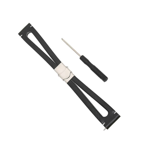 Læder Rem til Amazfit GTS 3 Smartwatch 20mm Sort Rem Armbånd