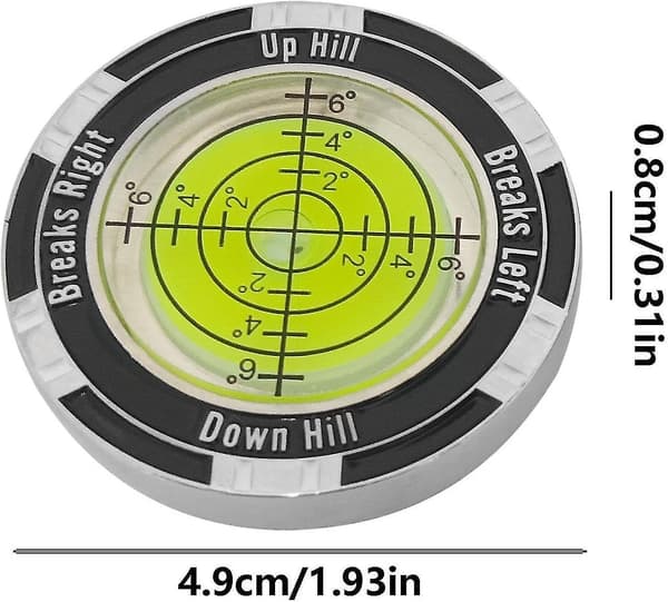 Kompakt Golf Slope Reader - Putting Level til Golf Green