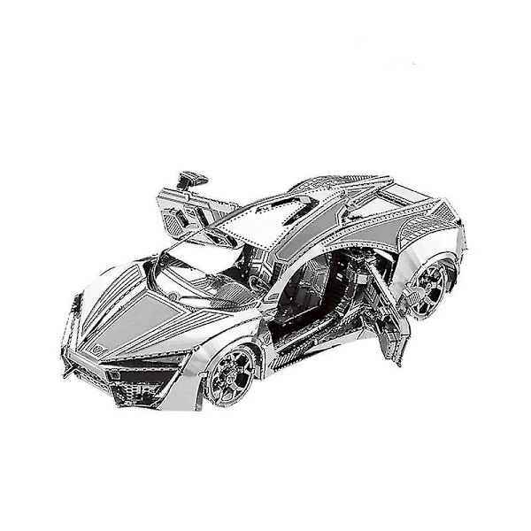 Model 3d Puslespil Metal Model Kit Hypersport Racer Samlemodel Diy 3d Skåret Model Puslespil Legetøj F