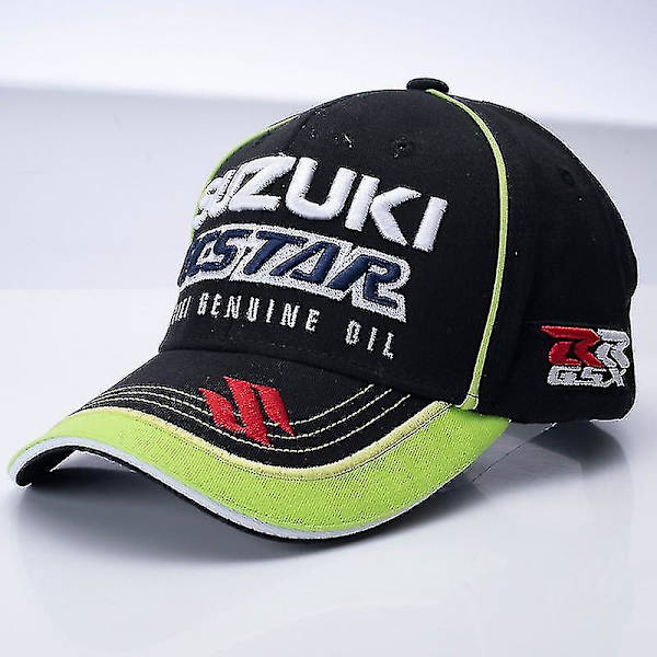 Moto GP Motorcykel Suzuki Team G5x Racer Racing Cap Broderad Baseball Cap Herr Cap Utomhus Sport Cap