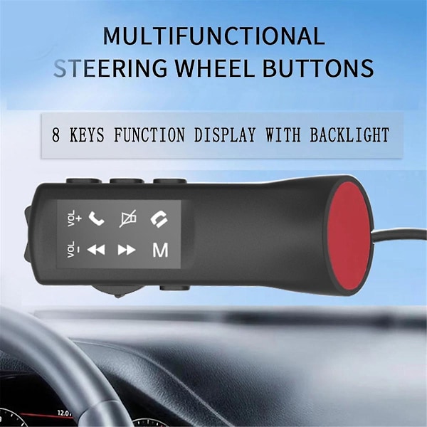 Bilrat Multifunktions Kontrolknap Håndtag Nøgle Universal Android Radio DVD 2 Din Andro