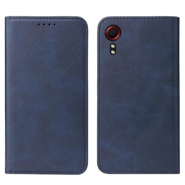 Magnetiskt stängbart läderfodral för Samsung Galaxy Xcover 5
