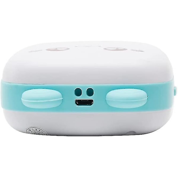 Mini kannettava Bluetooth-lämpötulostin, langaton taskutarra- ja kuittitulostin, mobiilipuhelimen tulostukseen (1 kpl, sininen)
