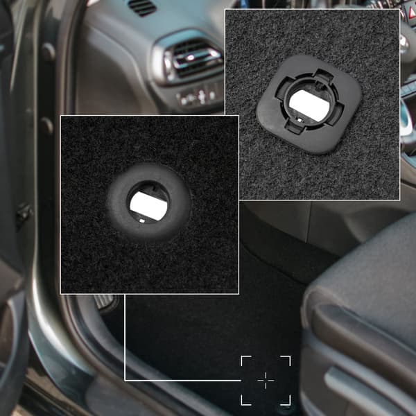 Velourmåtter BASIC foran til Honda Civic IX stationcar (35cm) (2011-2016)