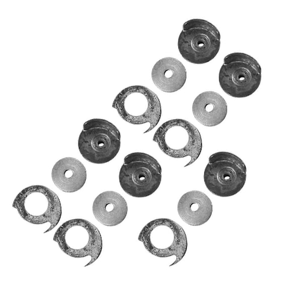 5 set/lot Spole Skyttel Spolhållare för Sko Sömnad Lagning Reparationsmaskin Delar