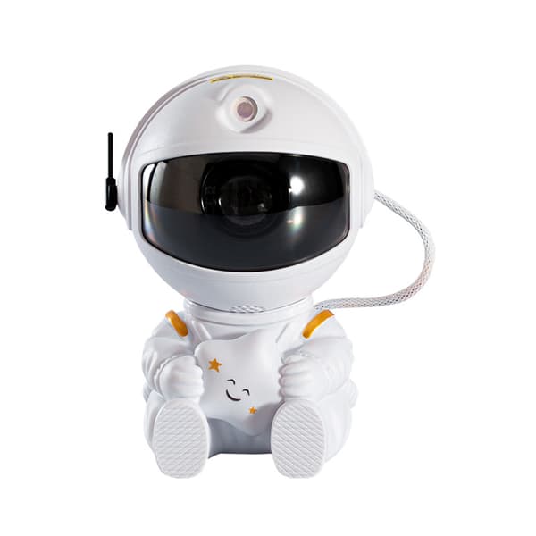Astronaut stjernelys, stjernehimmel atmosfære nattlys