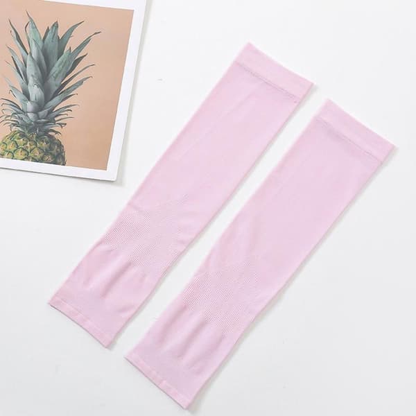 Arm Sleeve - Compression Arm Sleeves - Protective Sleeves - UV - Sun Protection - For Running, Cycling - Pink