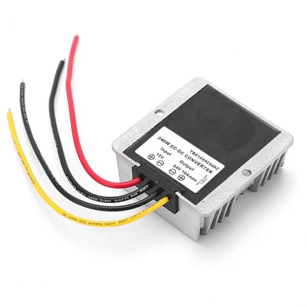 DC Boost Spänningsomvandlare 12V till 24V 10A 240W DIY Strömförsörjning Transformator TBS1224C240Z