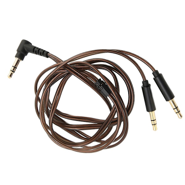 3,5 mm til Dobbelt 3,5 mm Jack Hanledning OFC Kerne Hovedtelefon Opgraderingskabel til Hifiman Sundara til Arya til Ananda
