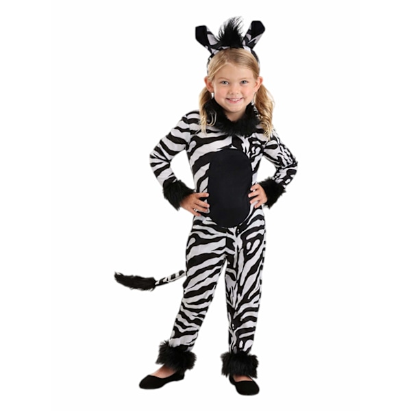 Hästman Djur Jumpsuit Barnkläder Rollspel Cos Party Scenföreställning Kläder Färg: Zebra