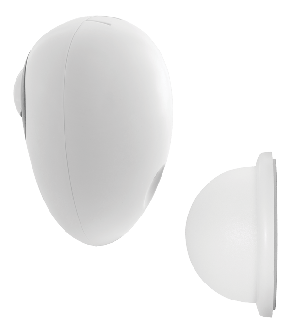 SMART HOME Bevægelsessensor, PIR, WiFi 2.4 GHz hvid/sort