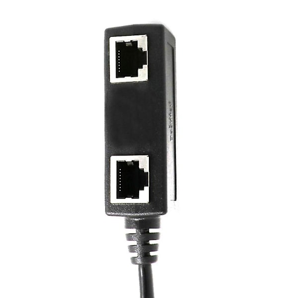 Hane till 2 Hona LAN Ethernet Nätverk Splitter Kopplingsadapterkabel