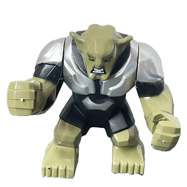 7cm Grön Goblin Superhjälte Stora Byggklossar Minifigurer Barns Rollek Leksaker