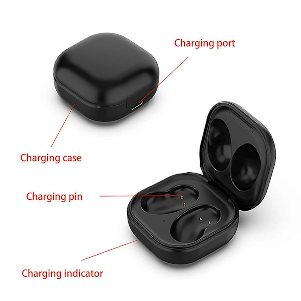 Laddningsfodral för Ga-Laxy Buds Live Sm-R180 Bluetooth-kompatibla hörlurar
