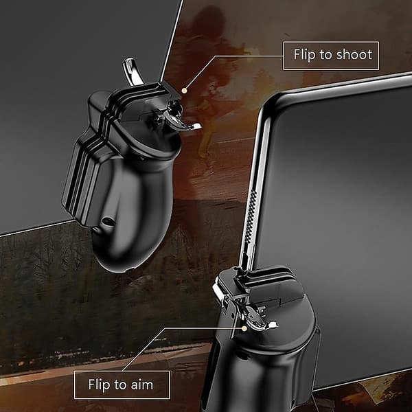 Mobil Gaming Trigger Fire Button Aim Key Gamepad L1R1 Controller PUBG