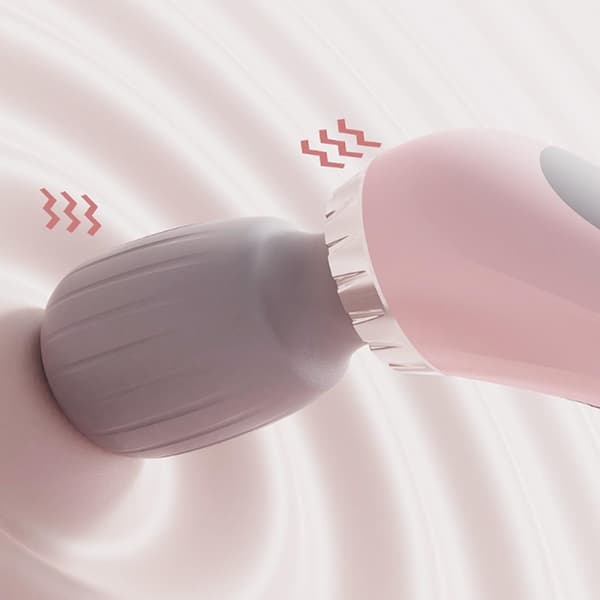 Mini Handheld Massager - Portable Electric Massage Wand for Deep Tissue Massage White