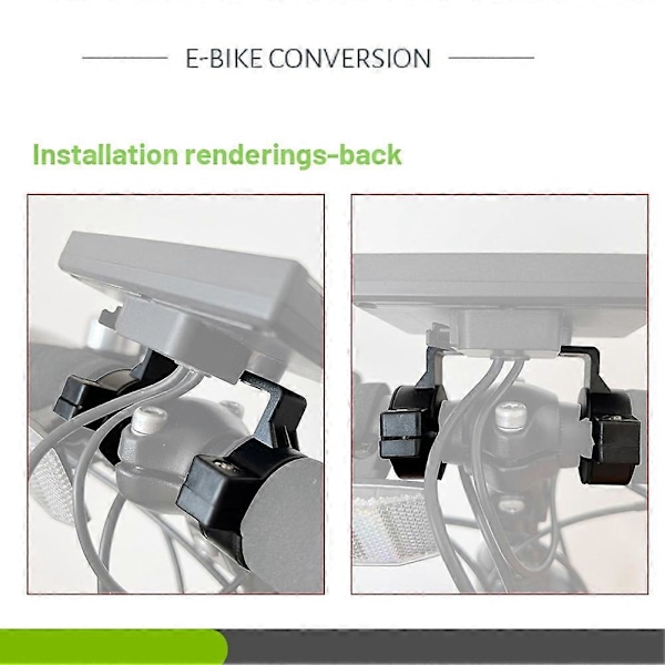 Displayholder Brakett Elektrisk Sykkel System Display Brakett for Ebike KT LCD 3 LCD3U LCD8H LCD8H