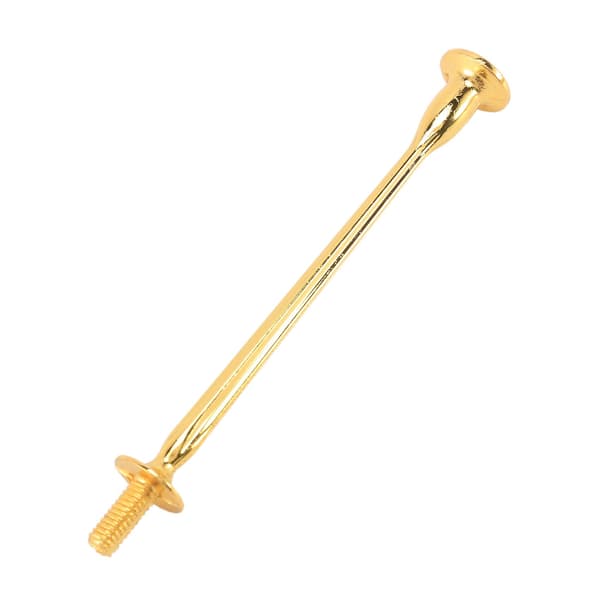 6 Sæt Bakke Hardware til Kage Stativ 3-lags Kage Stativ Montering Hardware Holder til Bryllup og Fest Serveringsbakke (Guld)