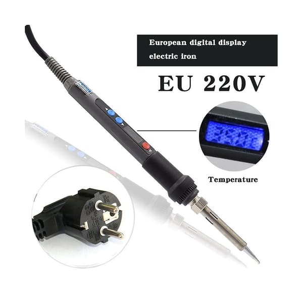 Digital Display Loddebolt Px988 Bærbar Loddebolt Temperaturkontroll Eu Plugg
