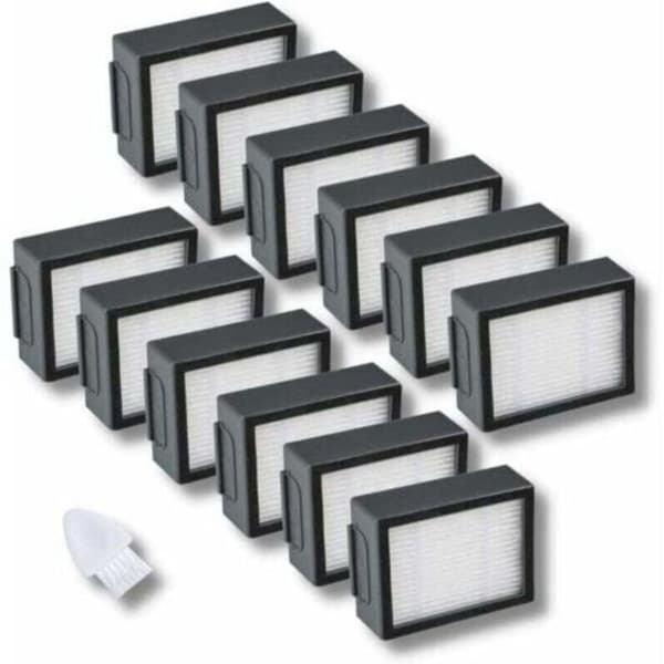 12-pack ersättningsfilter för iRobot Roomba i & e i1 i3 i4 i6 i7 i8 e5 e6+ J7 (ej för J7+) Dammsugare Reservdelar Tillbehör
