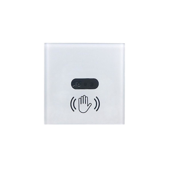 Væg Smart Lyskontakt Infrarød IR Sensor Ingen Berøring Glas Skærm Panel Elektrisk Tænd/Sluk