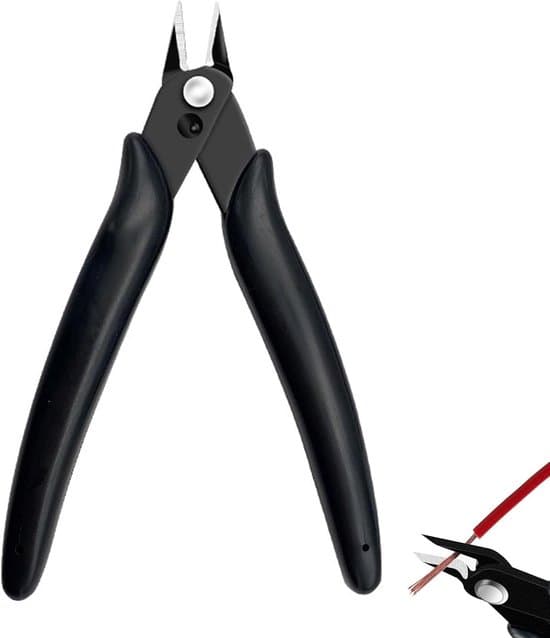 Side Cutters, Mini Pliers for Jewelry Making, Parallel Pliers, Pointed Pliers, Mini Cutters, Cutters for Electrical Installation