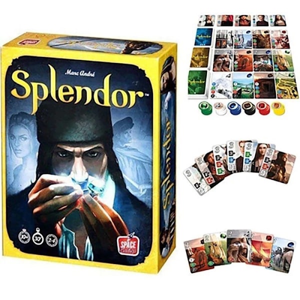 Splendor-lautapeli (Refresh Edition) 2025. painos