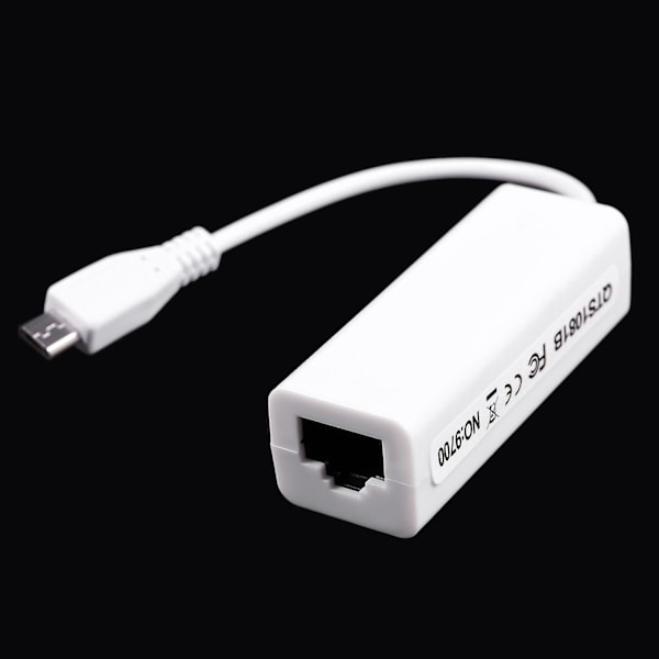 Mini USB 5 Pin 10/100 Mbps RJ45 Lan Ethernet Adapter For Nettbrett PC