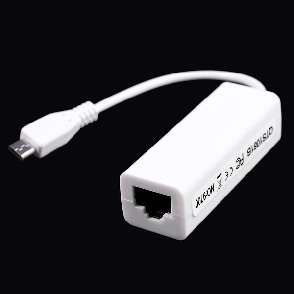 Mini Usb 5 Pin 10/100 Mbps Rj45 Lan Ethernet Adapter Til Tablet Pc