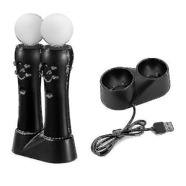 Spilcontroller Oplader Til Sony Ps4 Vr Move Motion Controller Playstation Play Station Ps 4 Opladningsstation