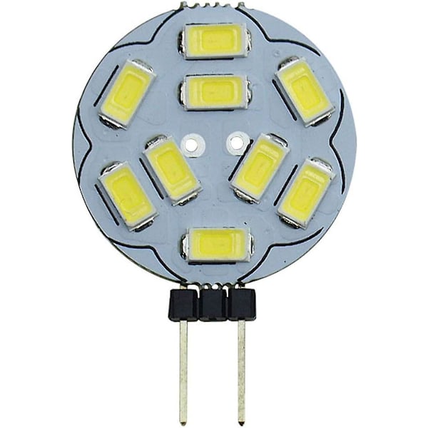 10 Pak G4 9 Led Smd 5730 12v Ac/dc Dual Channel Base Forsænket Loft Indbygnings Led Pærer 20w Halogen Pære Erstatning