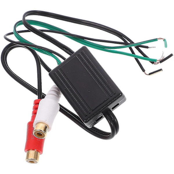 RCA til høyttalerkabel Høy til lav RCA-konverter Linjeutgangskonverter for subwoofer S2024123011426
