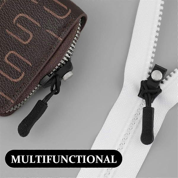 Dragkedjereparationssats, 12 delar Universal Instant Dragkedja Fixering Glidande Tand Skruvhuvuden 3