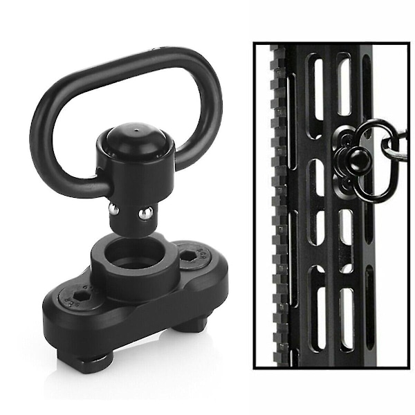 Sling Swivel Mount Base Snabbkoppling Key Mod Airsoft Handguard Rail Wuqx