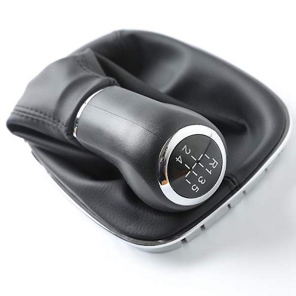Växelspaksknopp med damask för Opel Shifter Adam Corsa D 5-växlad