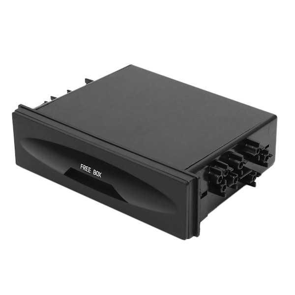 Universal Bil Opbevaringsboks -38 Enkelt Lag Auto Single Din Dash Radio Installationslomme-kit 177x5