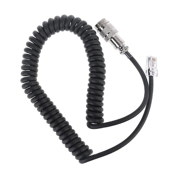 8-stifts till RJ-45 modulär plugg mikrofonkabeladapter för Yaesu mikrofon MD-200 MD-100 M-1 M-100 FT-450 FT-900 FT-991