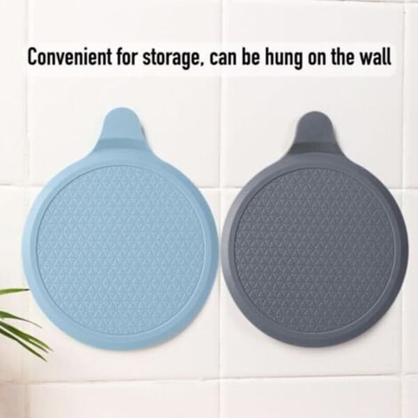 Set med 3 silikonbadkarsproppar, universal diskbänkspropp 15 cm diameter, diskbänkspropp, tvättställspropp