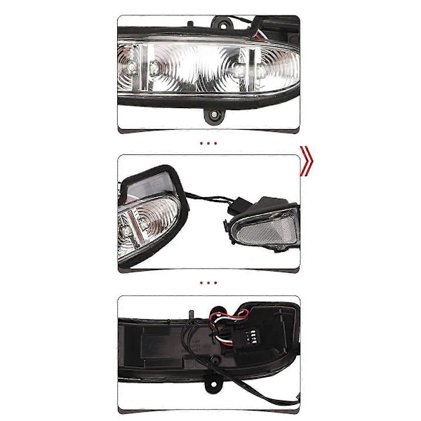 1 par backspegel LED blinkers för E G-klass W463 W211 S211 2004-2009 A2038201321 A2038201421
